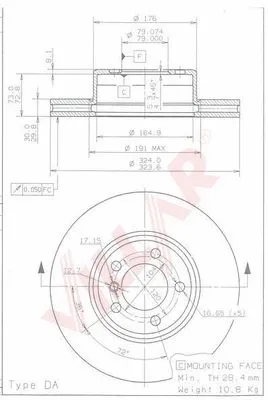 Brake Disc (628.1425)