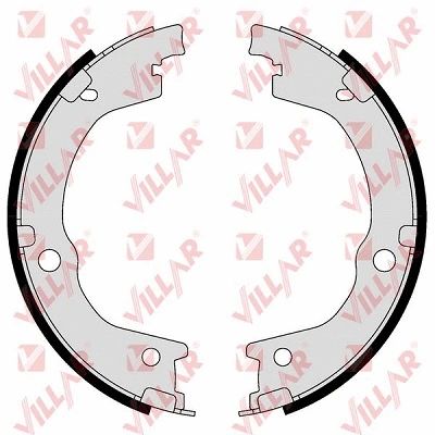 Brake Shoe Set, parking brake (629.0263)