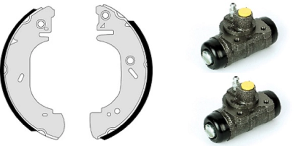 Brake Shoe Set (608.8075)