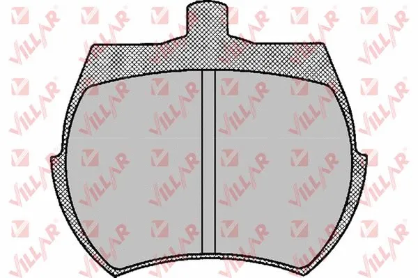 Brake Pad Set, disc brake (626.0108)