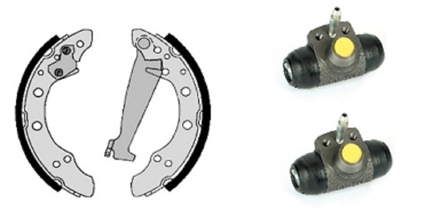 Brake Shoe Set (608.8220)