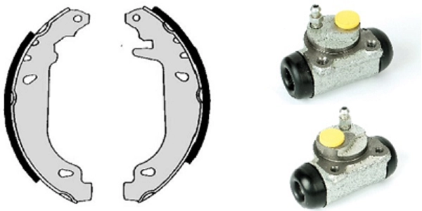 Brake Shoe Set (608.7954)