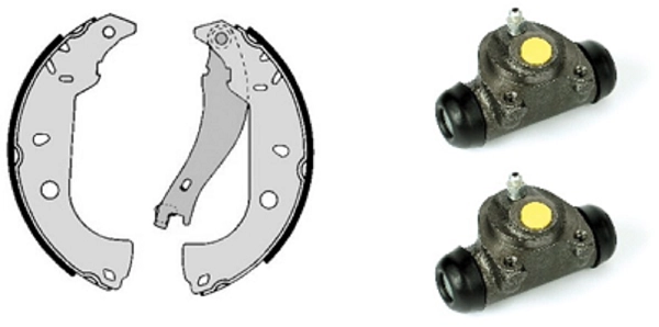 Brake Shoe Set (608.7905.1)