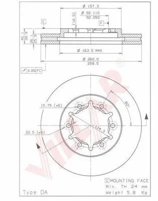 Brake Disc (628.1972)