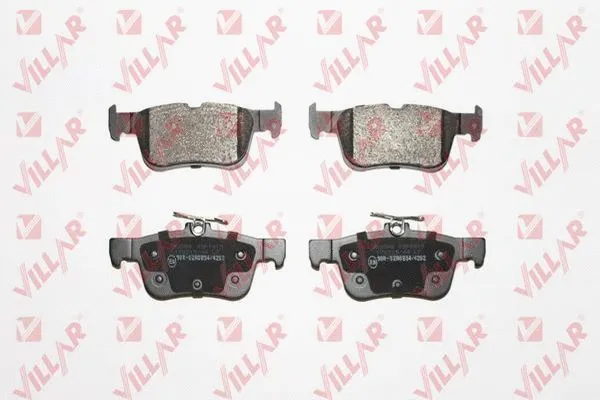Brake Pad Set, disc brake (626.1915)