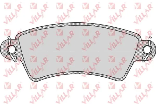 Brake Pad Set, disc brake (626.0766)