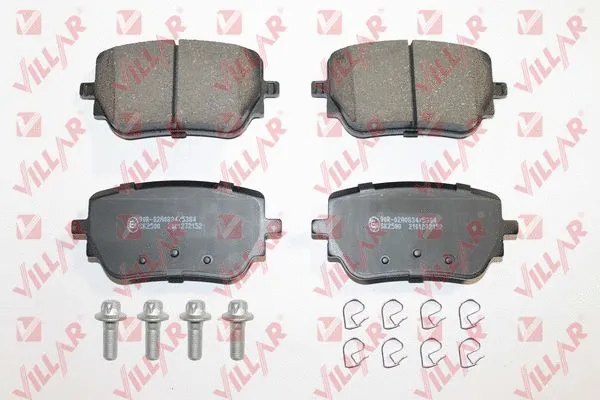 Brake Pad Set, disc brake (626.2152)