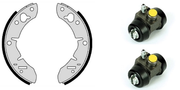 Brake Shoe Set (608.7832)