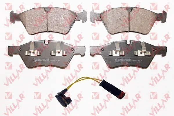 Brake Pad Set, disc brake (626.1253A)