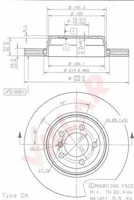 Brake Disc (628.1989)