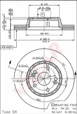 Brake Disc (628.1236)