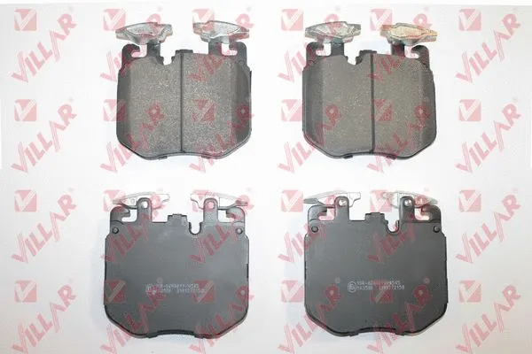 Brake Pad Set, disc brake (626.2158)