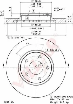 Brake Disc (628.2191)