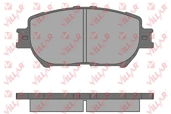 Brake Pad Set, disc brake (626.1361)