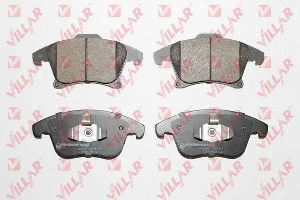 Brake Pad Set, disc brake (626.1914)