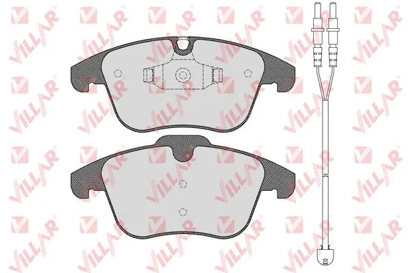 Brake Pad Set, disc brake (626.1486A)