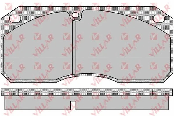 Brake Pad Set, disc brake (626.1149)