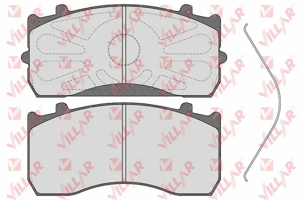 Brake Pad Set, disc brake (626.1683)