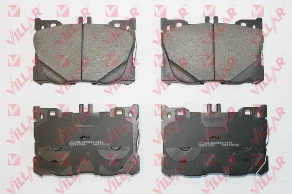 Brake Pad Set, disc brake (626.2122)