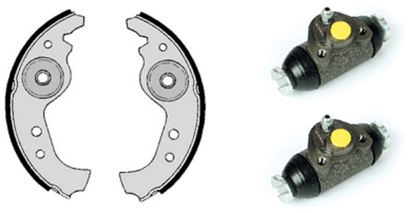Brake Shoe Set (608.7830)