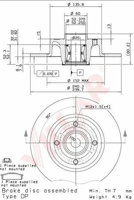 Brake Disc (628.2143)