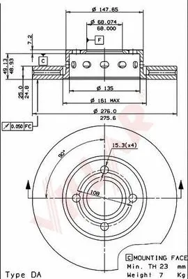 Brake Disc (628.1712)