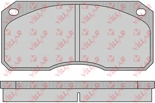 Brake Pad Set, disc brake (626.1144)