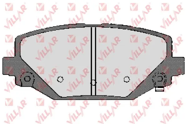 Brake Pad Set, disc brake (626.1747)