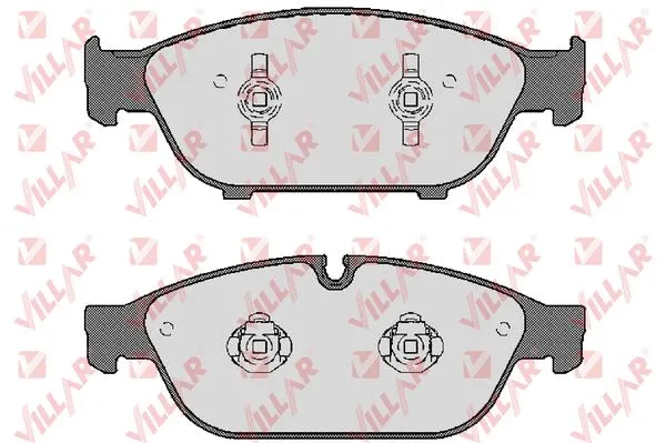 Brake Pad Set, disc brake (626.1743)
