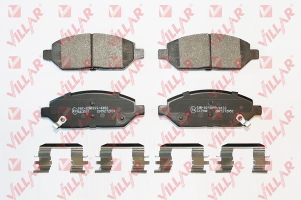 Brake Pad Set, disc brake (626.2050K)
