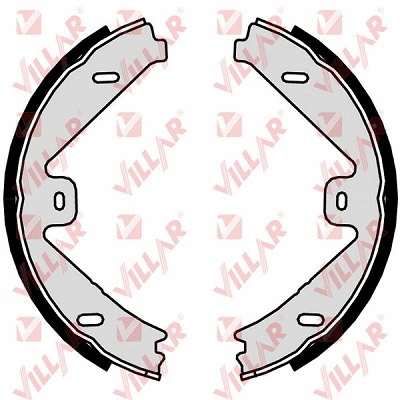 Brake Shoe Set, parking brake (629.0304)