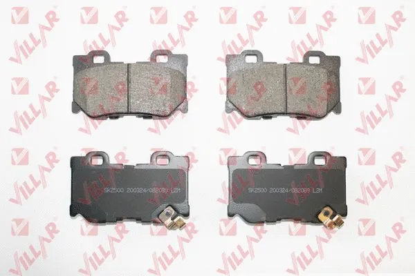 Brake Pad Set, disc brake (626.2089)