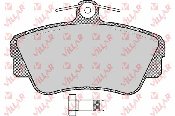 Brake Pad Set, disc brake (626.0347)