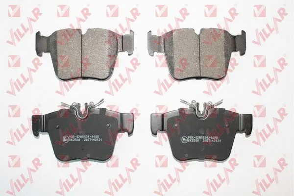 Brake Pad Set, disc brake (626.2121)
