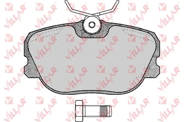 Brake Pad Set, disc brake (626.0303)