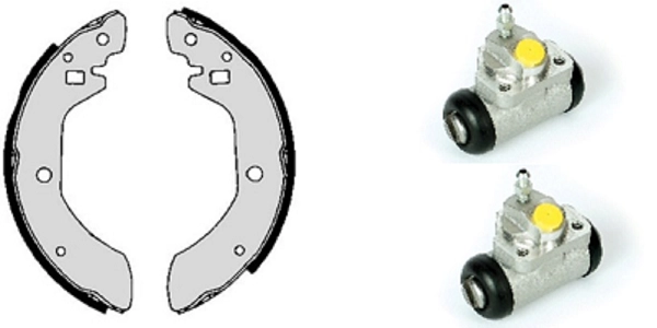 Brake Shoe Set (608.7889)