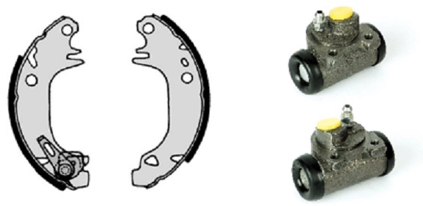 Brake Shoe Set (608.7810)