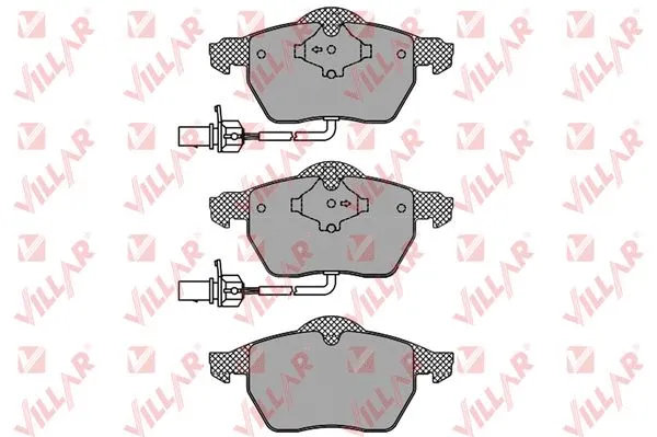 Brake Pad Set, disc brake (626.1119)