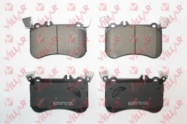Brake Pad Set, disc brake (626.2100)