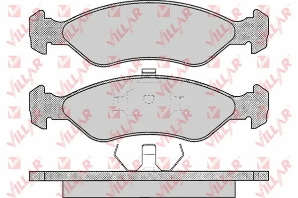 Brake Pad Set, disc brake (626.0329)