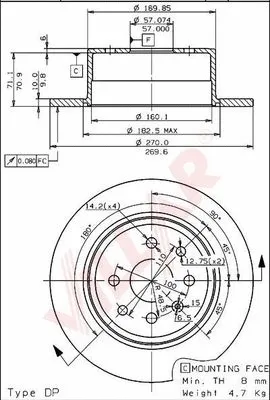 Brake Disc (628.1039)