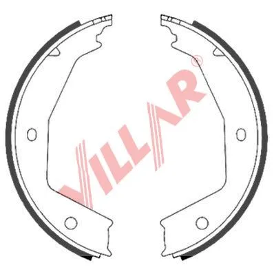 Brake Shoe Set, parking brake (629.0855)