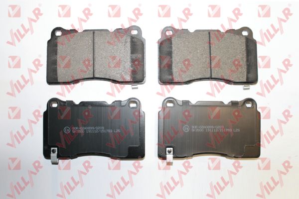 Brake Pad Set, disc brake (626.1783)