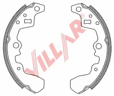 Brake Shoe Set (629.0773)
