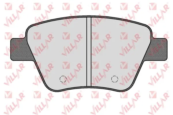 Brake Pad Set, disc brake (626.1608)