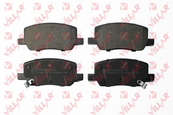 Brake Pad Set, disc brake (626.2248)