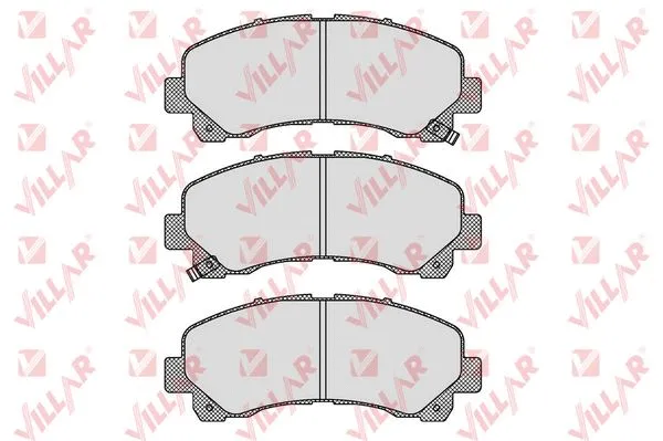 Brake Pad Set, disc brake (626.1630)