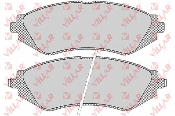 Brake Pad Set, disc brake (626.0682)