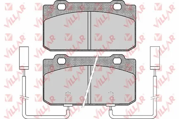 Brake Pad Set, disc brake (626.0442)