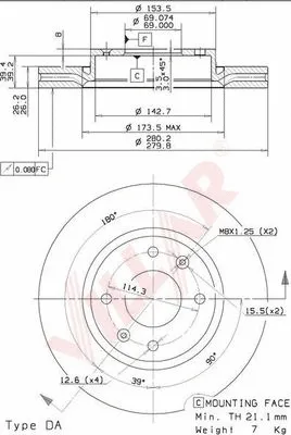 Brake Disc (628.2015)